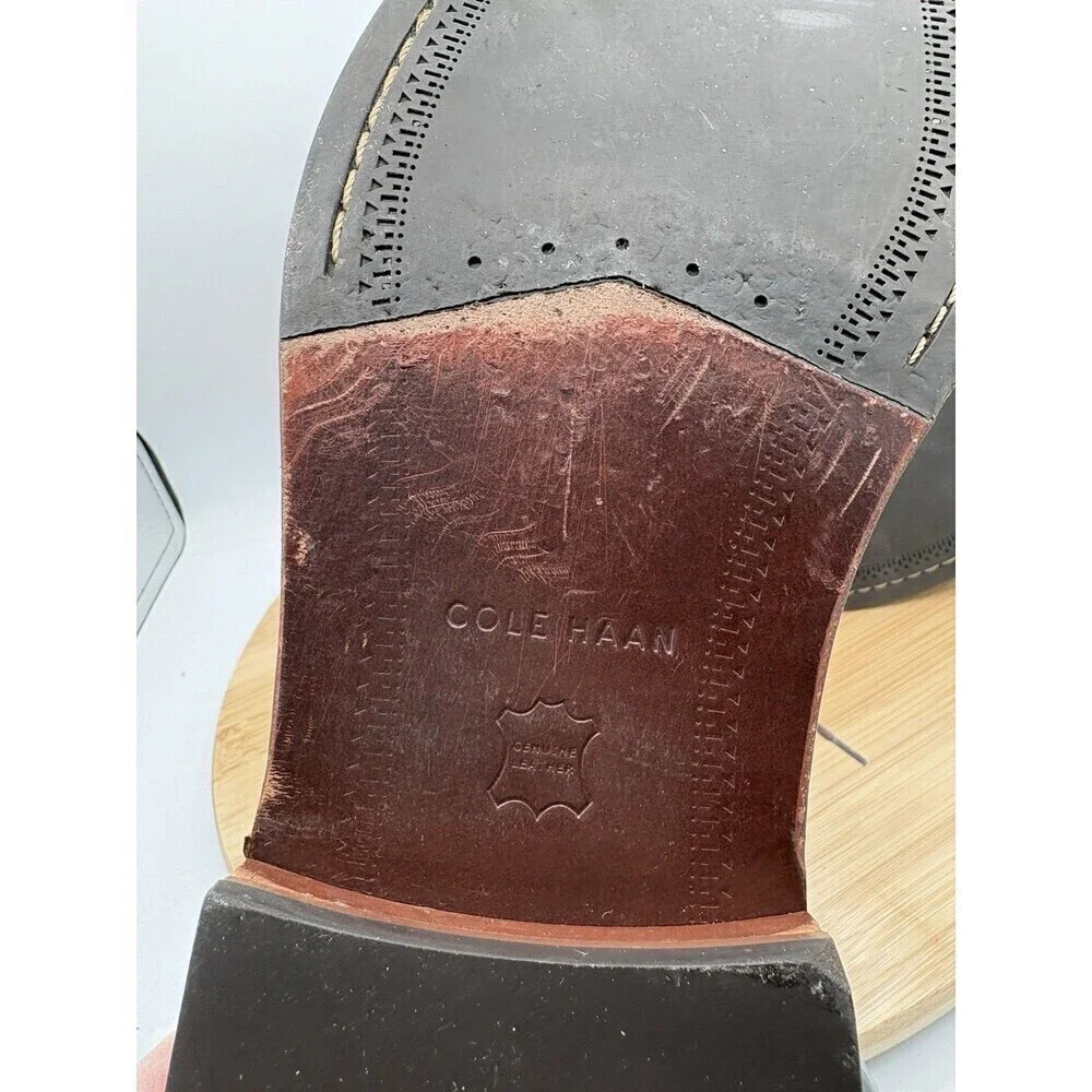 Cole Haan Barron Brown Leather Chukka Boots Men’s 11.5 Lace-Up Ankle Boot